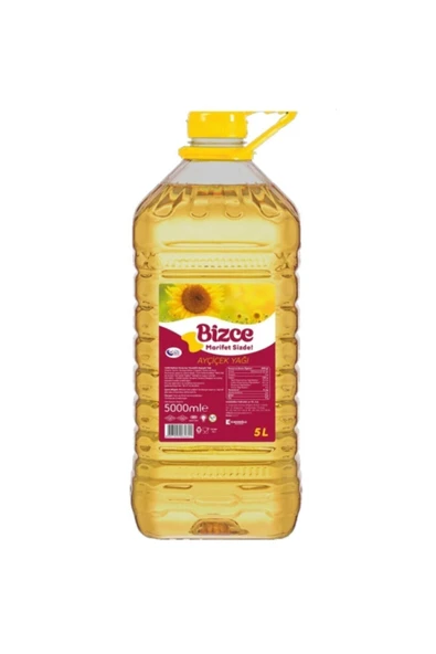 BİZCE Ayçiçekyağı 5lt X 2 Adet ( Toplam 10 lt )