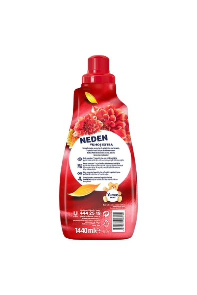 Yumoş Extra Konsantre Çamaşır Yumuşatıcısı Amber 1440 ml 60 Yıkama 3 Adet - 8