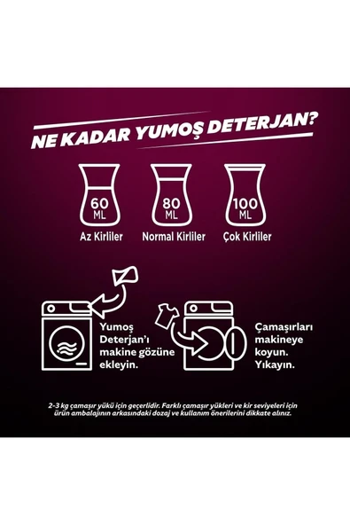 Unilever Sıvı Deterjan Siyahlar Için Canlandırıcı Bakım 1690 ml X 2 ADET - 5