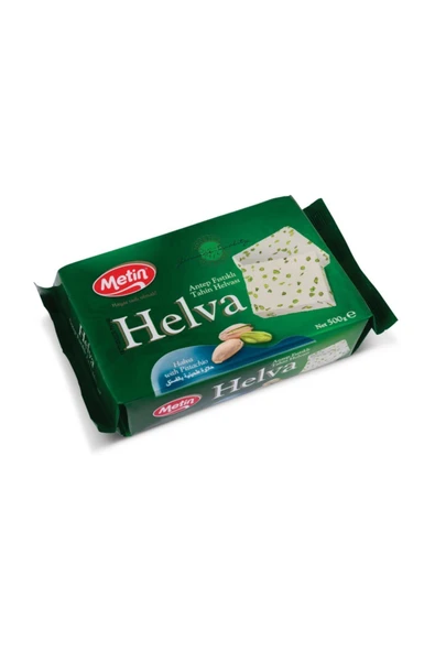 METIN 500 Gr  Paket Antep Fıstıklı Helva.