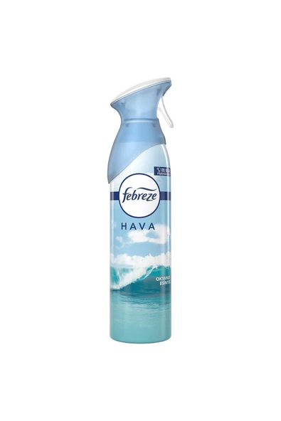 Febreze Hava Ferahlatıcı Sprey Oda Kokusu Okyanus Esintisi 185 ml - 2