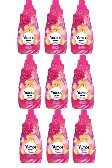 Yumoş Extra Orkide Konsantre Yumuşatıcı 1440 Ml X9 Adet - 2