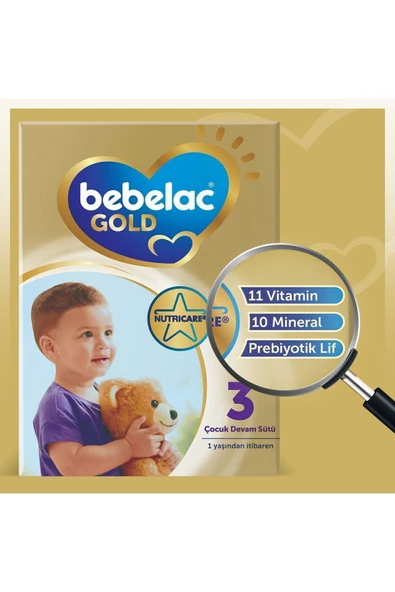 Bebelac Gold 3 Devam Sütü 800 gr - 4
