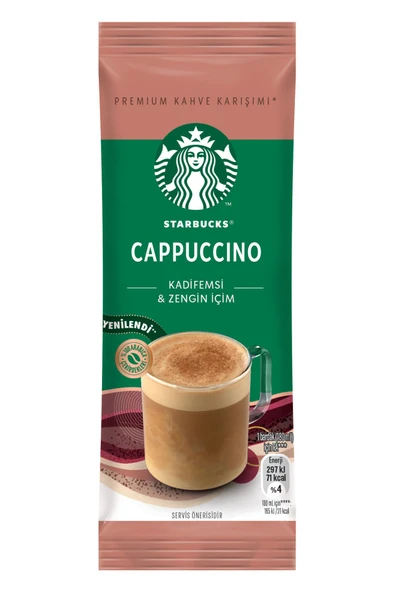 Starbucks Cappuccino Premium Kahve Karışımı 14 Gr X 10 Paket - 4