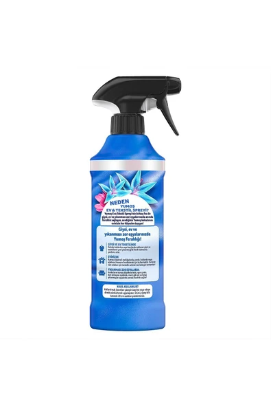Yumoş Ev Ve Tekstil Spreyi Lilyum Yıkanması Zor Eşyalar Için 450 ml X2 - Resim 8