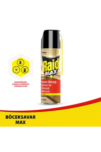 Raid Max Kokusuz Böceksavar 300 Gr - 5