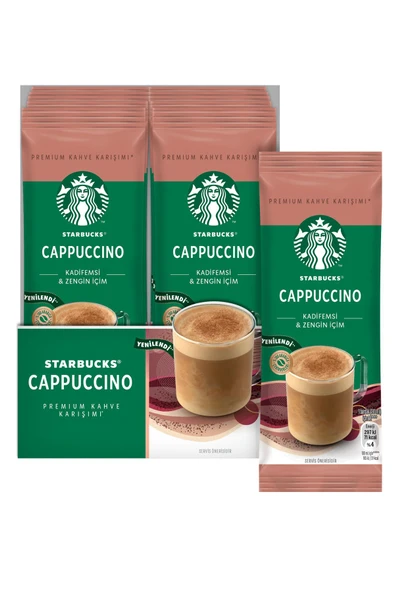 Starbucks Cappuccino Premium Kahve Karışımı 14 Gr X 10 Paket - 2