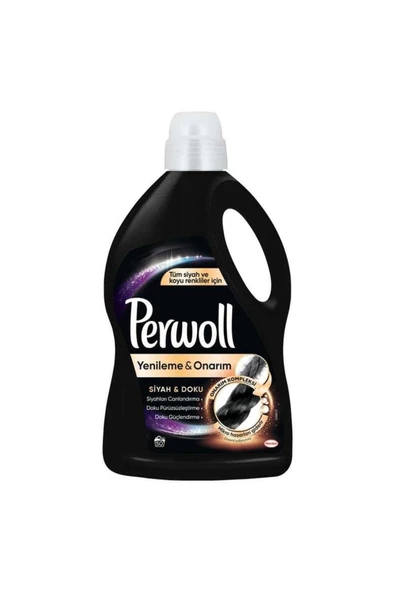 Perwoll Yenileme&Onarım Siyah 2.97L (54 Yıkama)