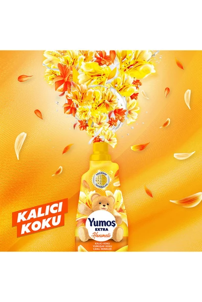 Yumoş Extra Konsantre Çamaşır Yumuşatıcısı Hanımeli 1440 ml 60 Yıkama 4 Adet - 6