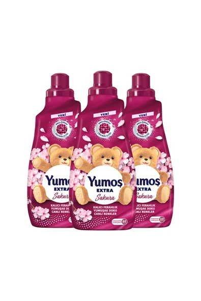 Yumoş Extra Çamaşır Yumuşatıcı Sakura 1440 ml X3 - 6