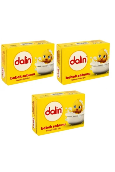 Dalin Bebek Sabun 3'lü Set 100 gr