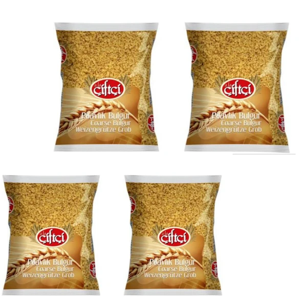 Ala Çiftçi Çiftçi Bulgur Pilavlık 1 Kg (4 PAKET ) - 2
