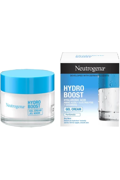 Neutrogena Hydro Boost Gel Cream Kuru Ciltler Için Nemlendirici 50 ml