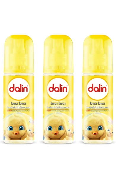 Dalin Bebek Kolonyası Bıcı Bıcı 150 ml X 3 Adet