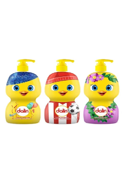 Dalin bebek şampuanı 500 ml civciv pompalı 3x(3adet)(8690605062613)