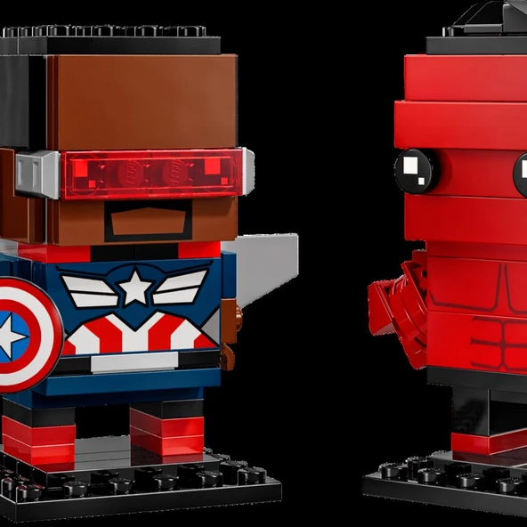 LEGO 40668 Kaptan Amerika ve Red Hulk Figürleri - Resim 3