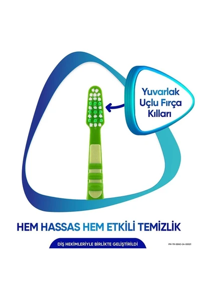 Sensodyne Promine 3-5 Yaş Çocuklar İçin Sevimli Timsah Karakterli Diş Fırçası Yumuşak - 2