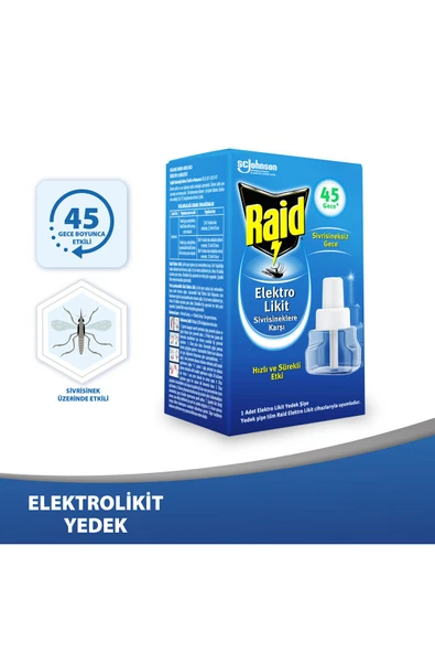 Raid Elekro Likit 1 Yedek, 45 Gece (SİVRİSİNEKLERE KARŞI) - 4