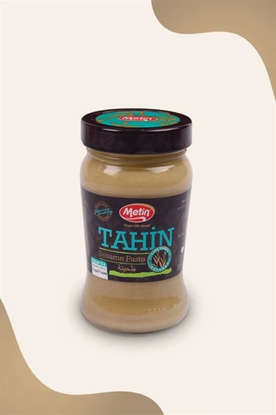 METIN Cam Kavanoz Tahin 290 gr
