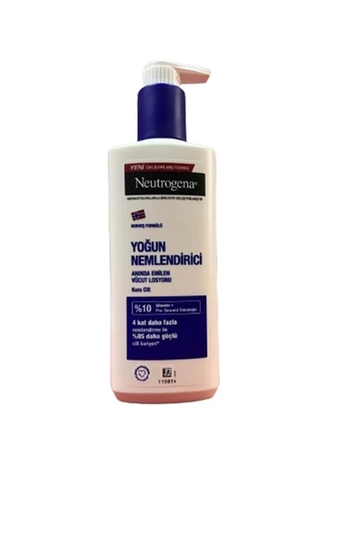 Neutrogena Yoğun Nemlendirici Vücut Losyonu Kuru Cilt 250 ml
