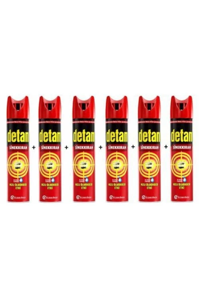 Detan Sinekkıran Su Bazlı 12 x 275 ml