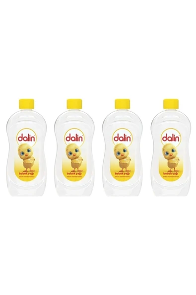 Dalin Etkin Nemlendirici 500 Ml Bebek Yağı 8690605032623 (4 Adet)