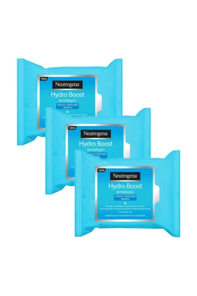 Neutrogena Hydro Boost Makyaj Temizleme Mendili 25 Adet X 3 Adet