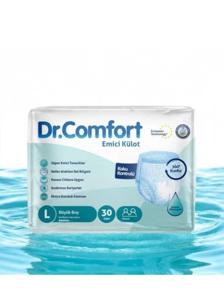 Dr.Comfort Emici Külot Büyük Boy L 30'lu Hasta Bezi ürün görseli