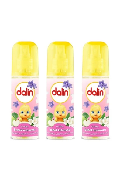 Dalin Bebek Kolonyası Floral 150 Ml Sprey X 3 Adet