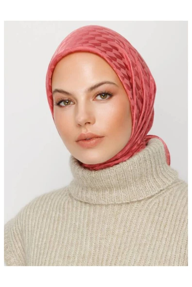 VALOR SCARF QOZA DESEN İPEKSİ JAKAR EŞARP - 3
