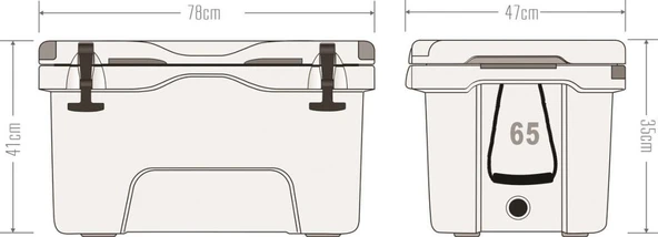 Icepeak Aden Buzluk 65 Litre - 4
