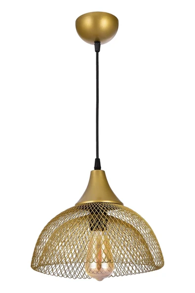 MODERN METAL AVİZE TEKLİ SARKIT / E27