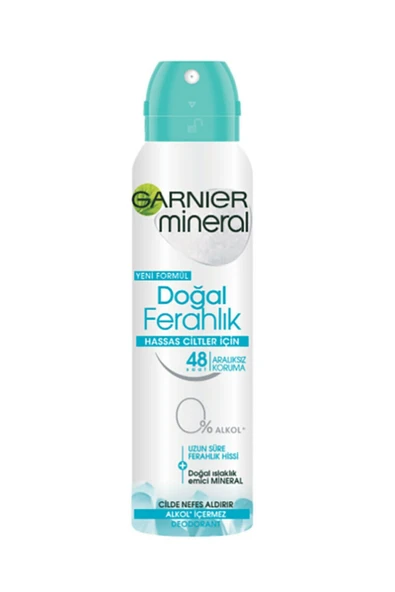 Garnier Anti - Perspirant Sprey Deodorant - Doğal Ferahlık 150 Ml
