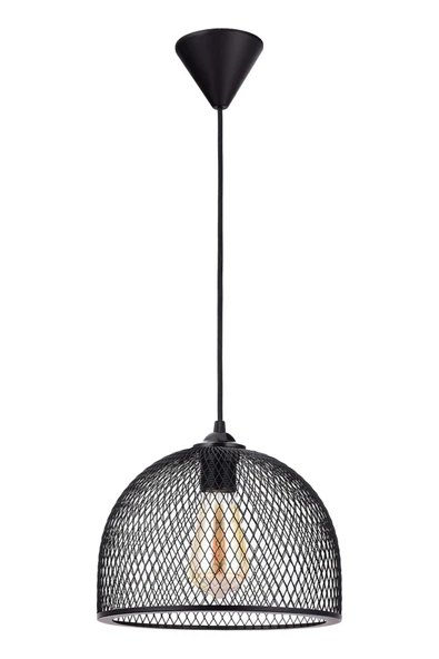 MODERN METAL AVİZE TEKLİ SARKIT / E27