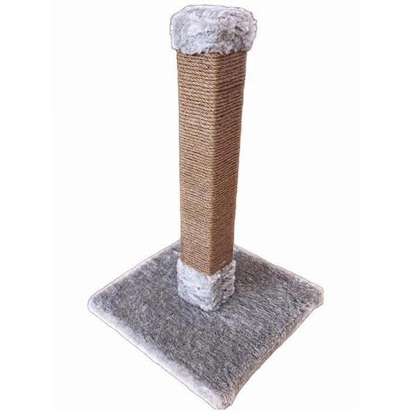 Botar Kare Tırmalama Tahtası 40-40-60cm Gri