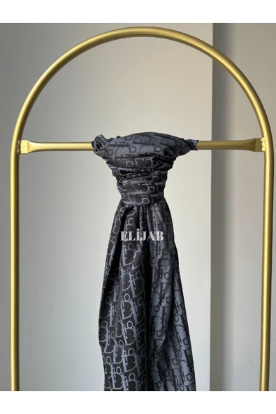 D DESEN İPEKSİ KAŞMİR ÇİFT TARAFLI ŞAL - 2