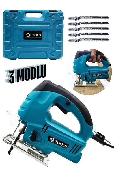 Elektrikli Dekupaj Testere Mavi