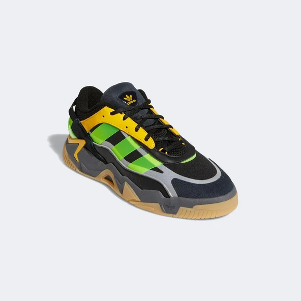 Adidas Niteball 2.0 II Black Green Yellow White GX0771 - 3