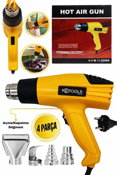 ELEKTRİKLİ SICAK HAVA TABANCASI