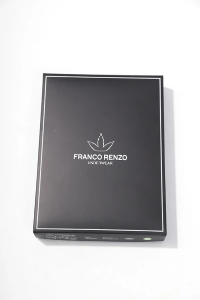 FRANCO RENZO Erkek 6'lı Lüx Kutulu Pamuklu Ve Likralı Boxer - 3