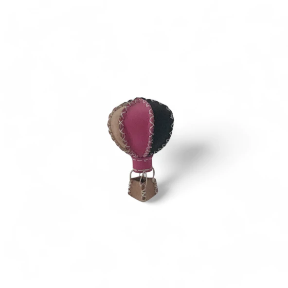 El Yapımı Deri Balon Asma Dekor - Resim 2