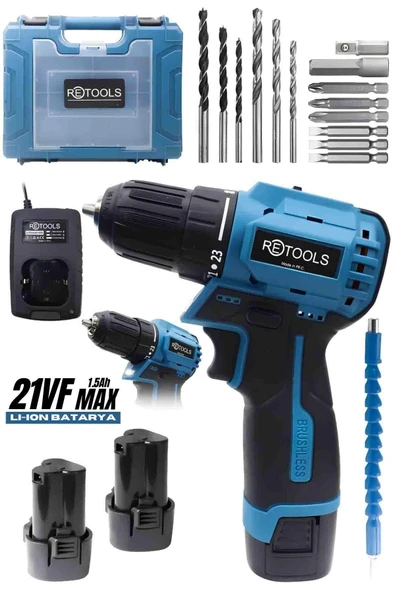 RETOOLS 21V PROFESYONEL VİDALAMA