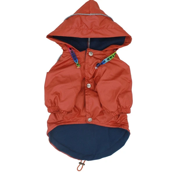 PawStar Turuncu Pluvia Küçük ve Orta Irk Yağmurluk - 4