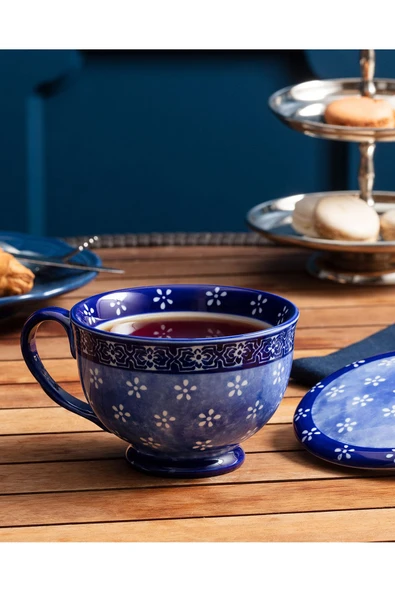 Madame Coco Rêve Kapaklı Çay Fincanı ürün görseli 1