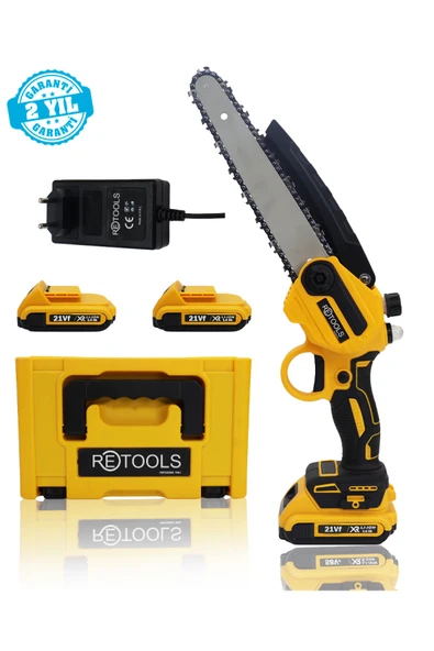 RETOOLS YAĞLI DAL BUDAMA TESTERESİ SARI - 20 CM, YÜKSEK PERFORMANSLI, KOLAY KULLANIM