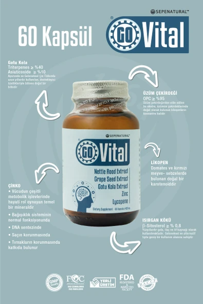 GOVİTAL 60 KAPSÜL X 425 MG - 4
