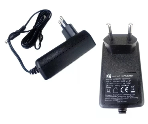 12V 2A Modem ve Arduino Uyumlu Plastik Kasa Priz Tipi Adaptör UES24WV-120200SPA - 3