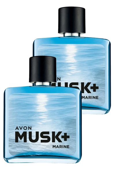 AVON Musk Marine Erkek Parfüm Edt 75 Ml. İkili Set ürün görseli 1