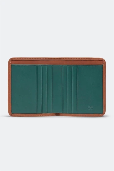 Case Look Erkek Taba Renkli Katlanır Cüzdan Terry 03 - 3