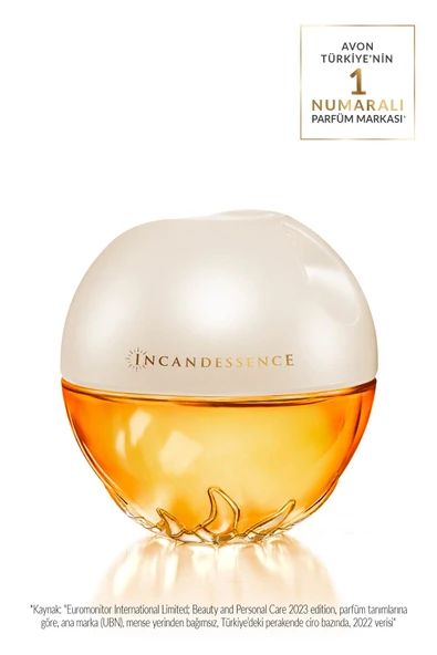 AVON Incandessence Kadın Parfüm Edp 50 Ml. Üçlü Set - Resim 2